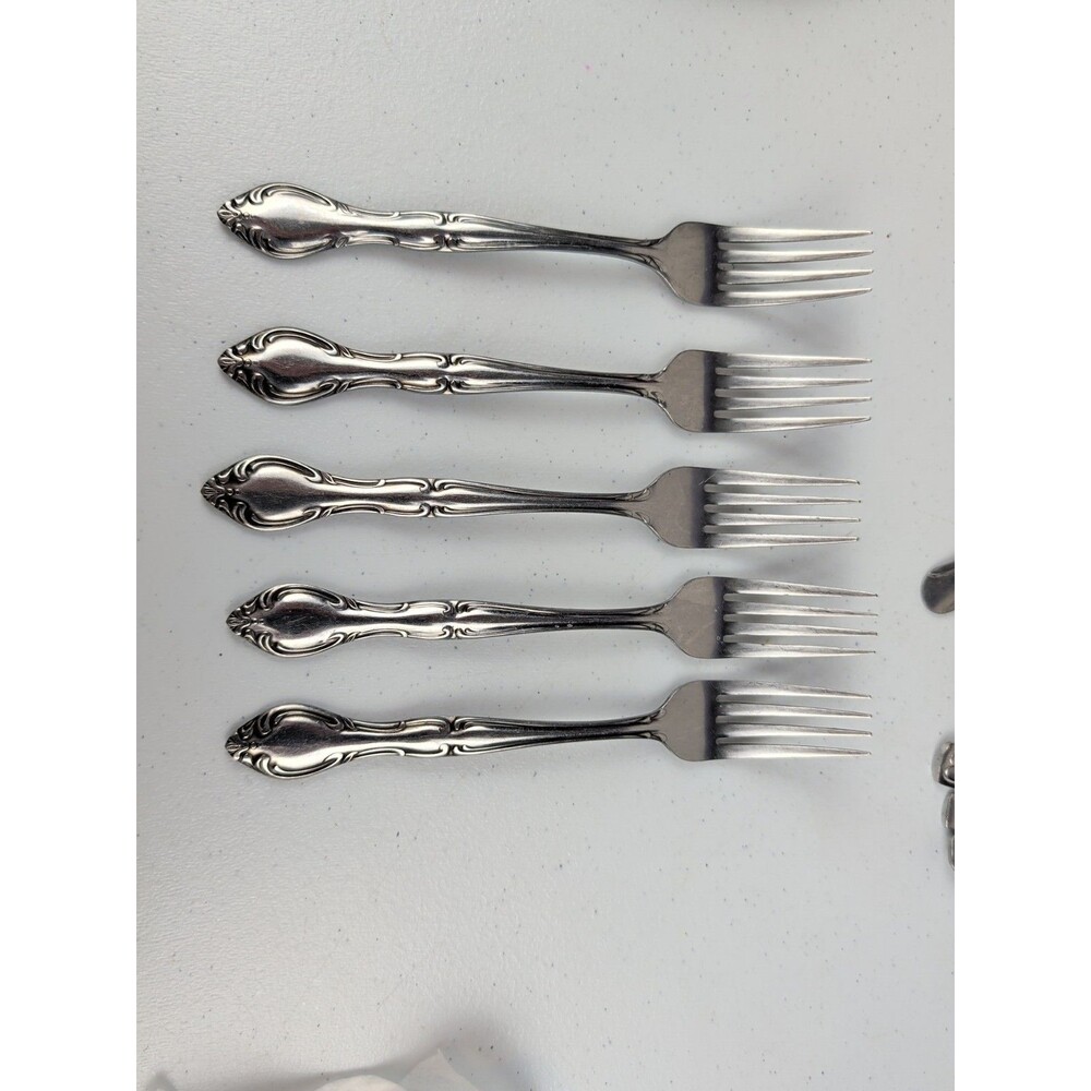 Hampton Court Stainless by Merchandise Service 5pc set forks Japan